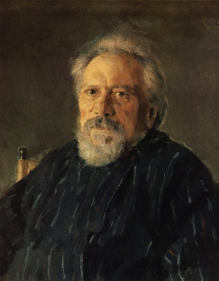 Портрет Николая Лескова. Художник Валентин Серов